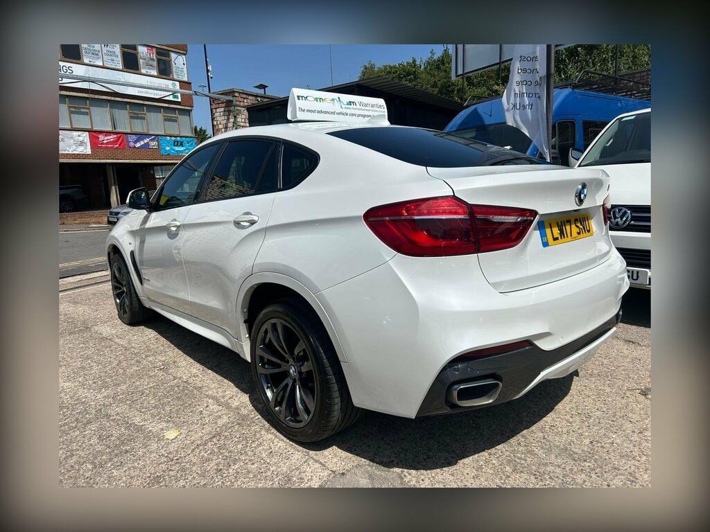 BMW X6 3.0 30D M Sport Xdrive Euro 6 Ss White #4