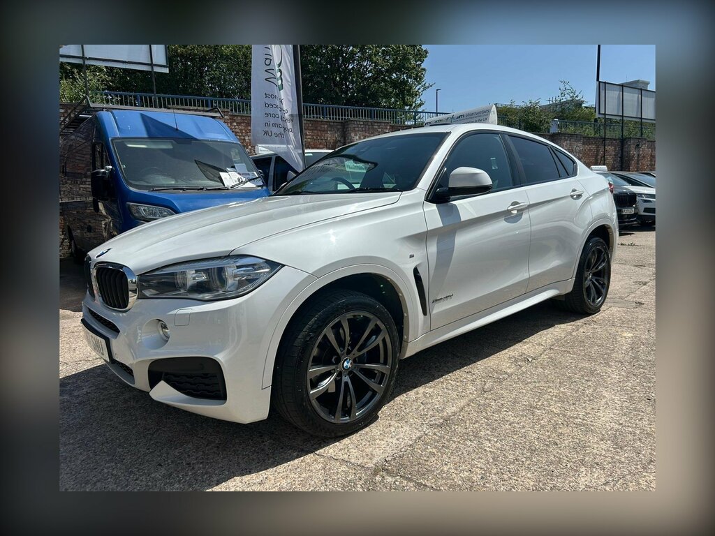 BMW X6 3.0 30D M Sport Xdrive Euro 6 Ss White #2