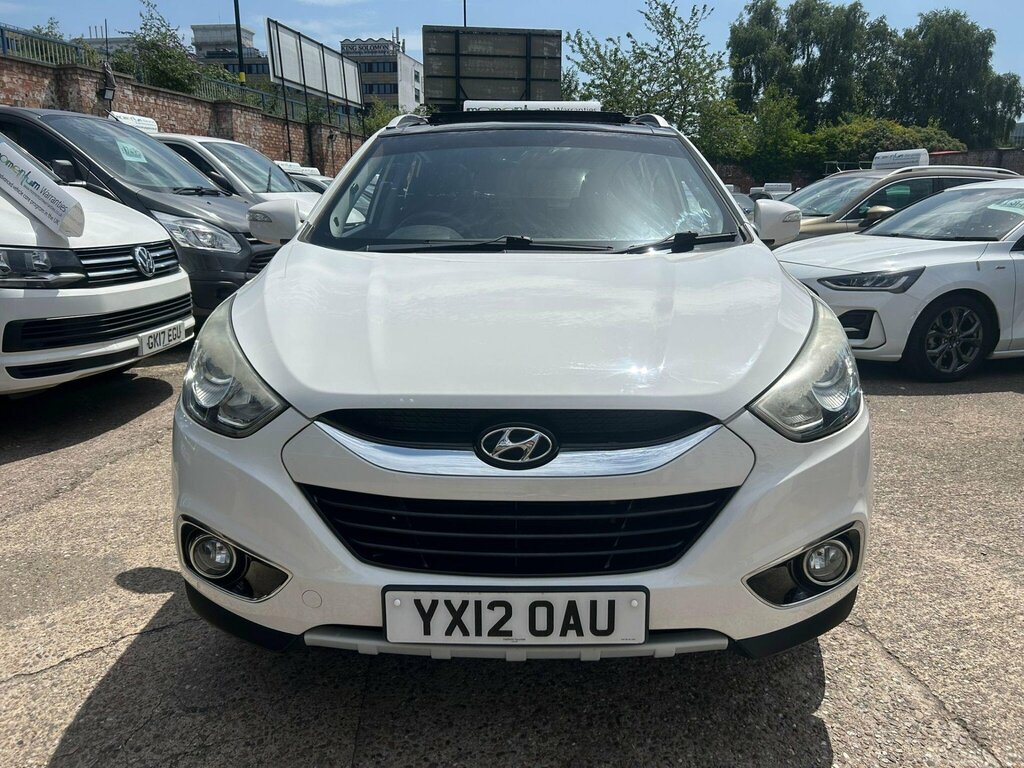 Hyundai Ix35 1.7 Crdi Premium Euro 5 Ss White #5
