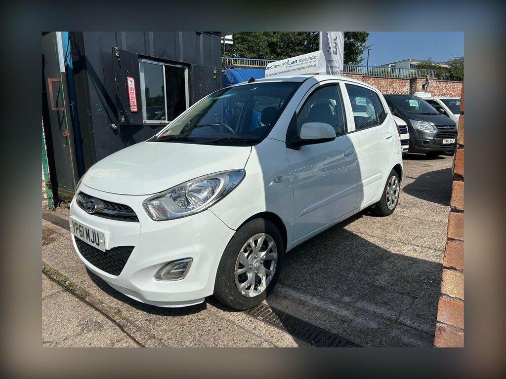 Hyundai I10 1.2 Active Euro 5 White #2