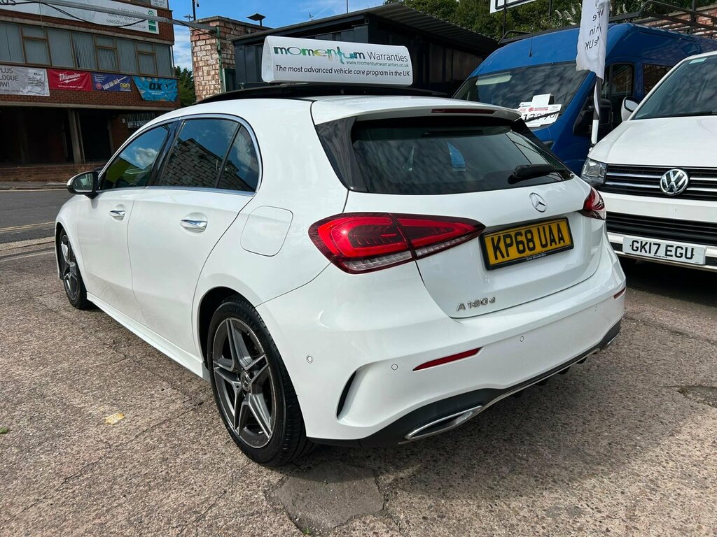 Mercedes-Benz A Class 1.5 A180d Amg Line Premium Plus 7G-dct Euro 6 S White #3