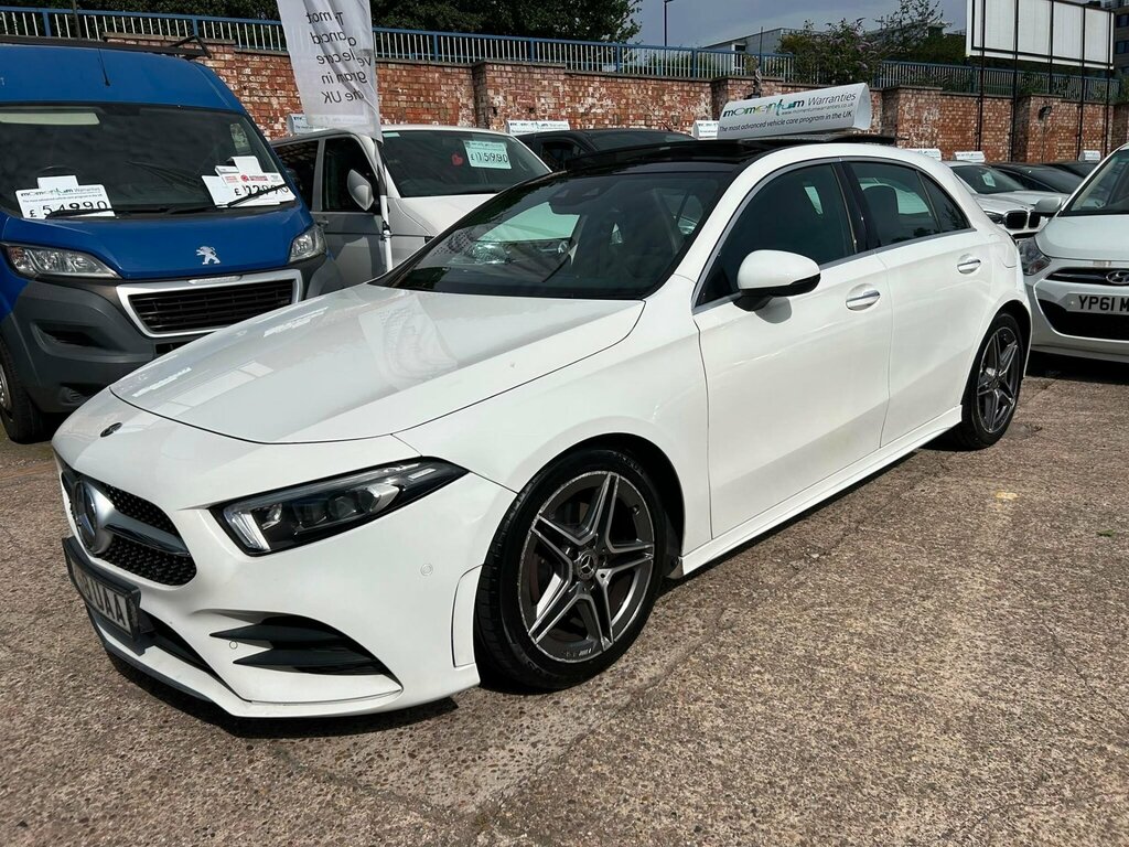 Mercedes-Benz A Class 1.5 A180d Amg Line Premium Plus 7G-dct Euro 6 S White #2