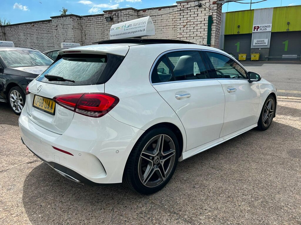 Mercedes-Benz A Class 1.5 A180d Amg Line Premium Plus 7G-dct Euro 6 S White #4