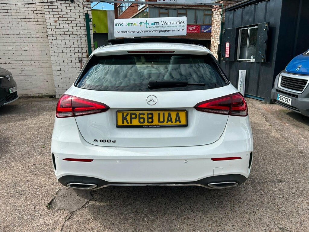 Mercedes-Benz A Class 1.5 A180d Amg Line Premium Plus 7G-dct Euro 6 S White #6