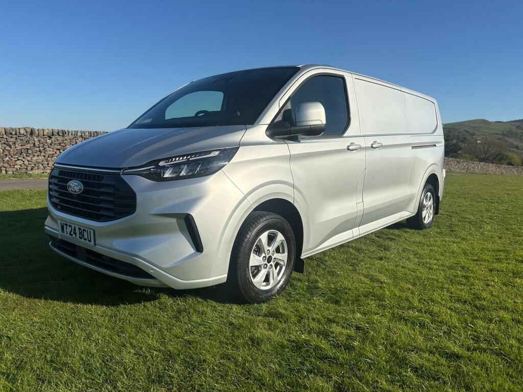 Ford Transit Custom 2.0 Ecoblue 136Ps H1 Van Limited WT24BCU Silver #4