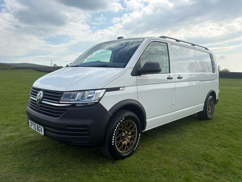 Volkswagen Transporter 2.0 Tdi T6.1 Lwb 102 Startline Van White #3