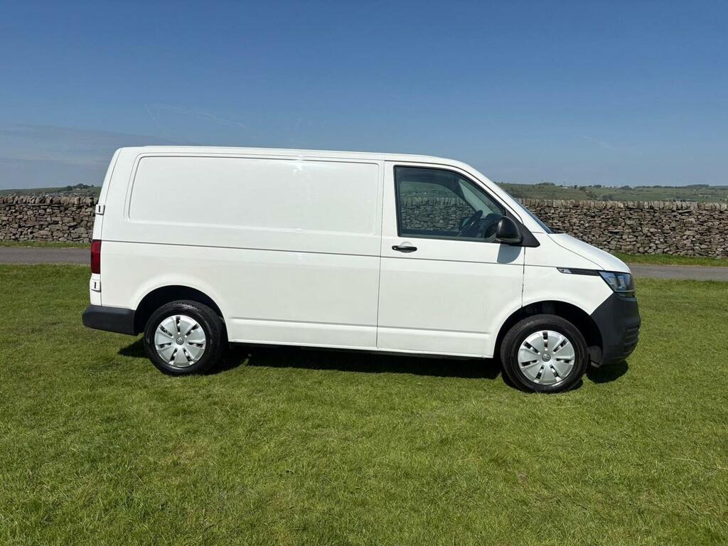 Volkswagen Transporter 2.0 Tdi 110 Startline Van BF73MKC White #3