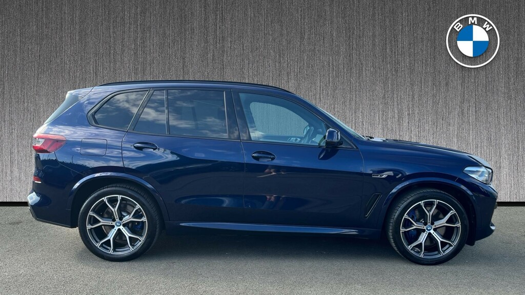 BMW X5 3.0 45E 24Kwh M Sport Xdrive Euro 6 Ss MJ22FNT Blue #3