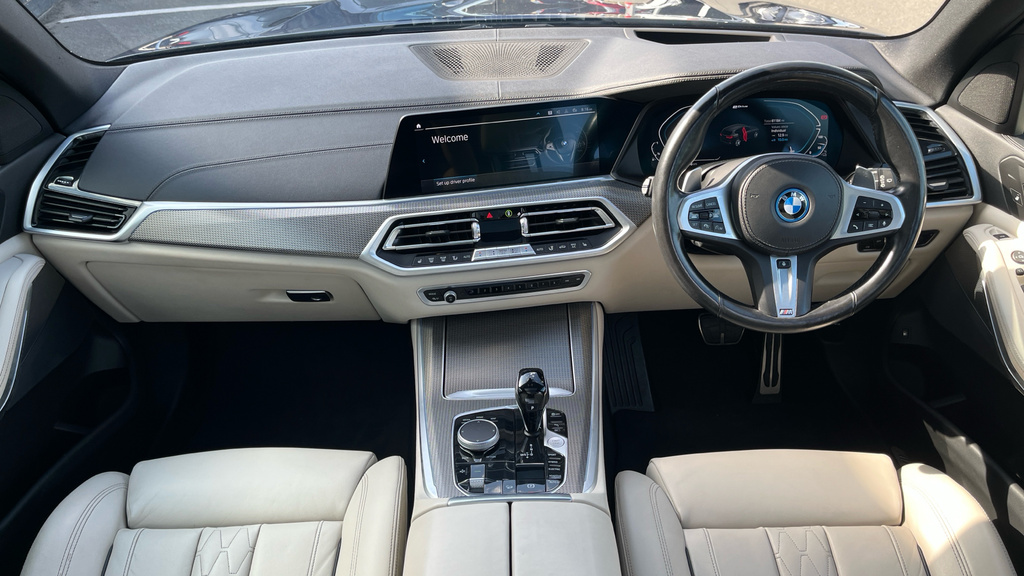 BMW X5 3.0 45E 24Kwh M Sport Xdrive Euro 6 Ss MJ22FNT Blue #4