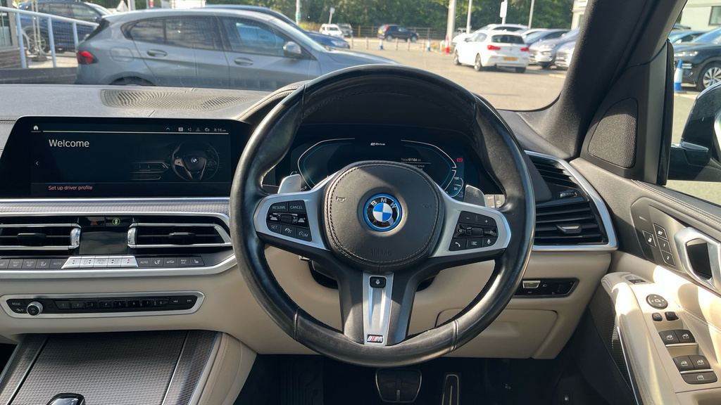 BMW X5 3.0 45E 24Kwh M Sport Xdrive Euro 6 Ss MJ22FNT Blue #5