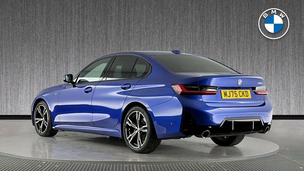 BMW 3 Series 2.0 320I M Sport Euro 6 Ss Blue #2