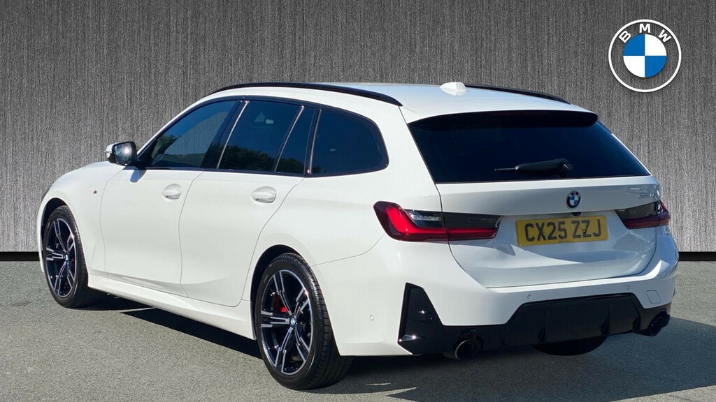 BMW 3 Series 2.0 320I M Sport Touring Euro 6 Ss White #2