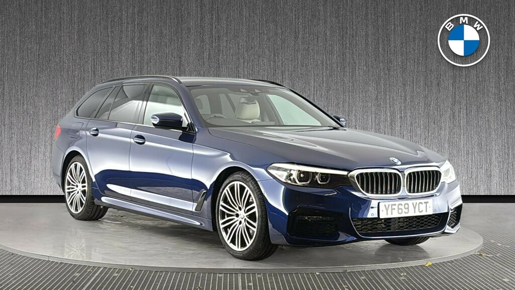 BMW 5 Series 2.0 520D M Sport Touring Euro 6 Ss Blue