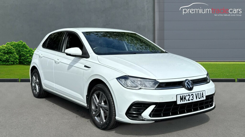 Volkswagen Polo 1.0 Tsi R-line Euro 6 Ss White
