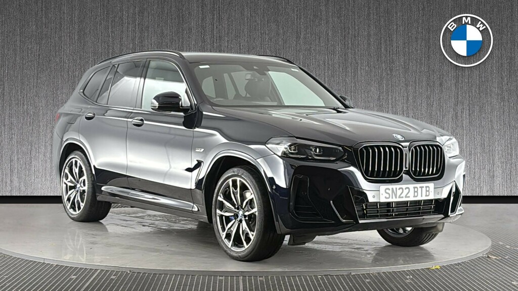 BMW X3 2.0 30E 12Kwh M Sport Xdrive Euro 6 Ss Black