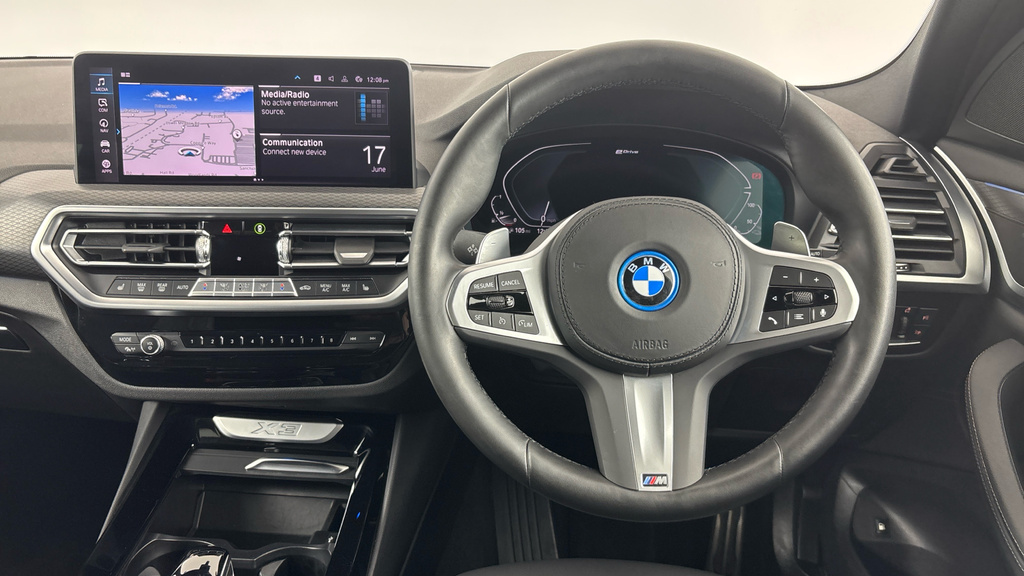BMW X3 2.0 30E 12Kwh M Sport Xdrive Euro 6 Ss Black #5