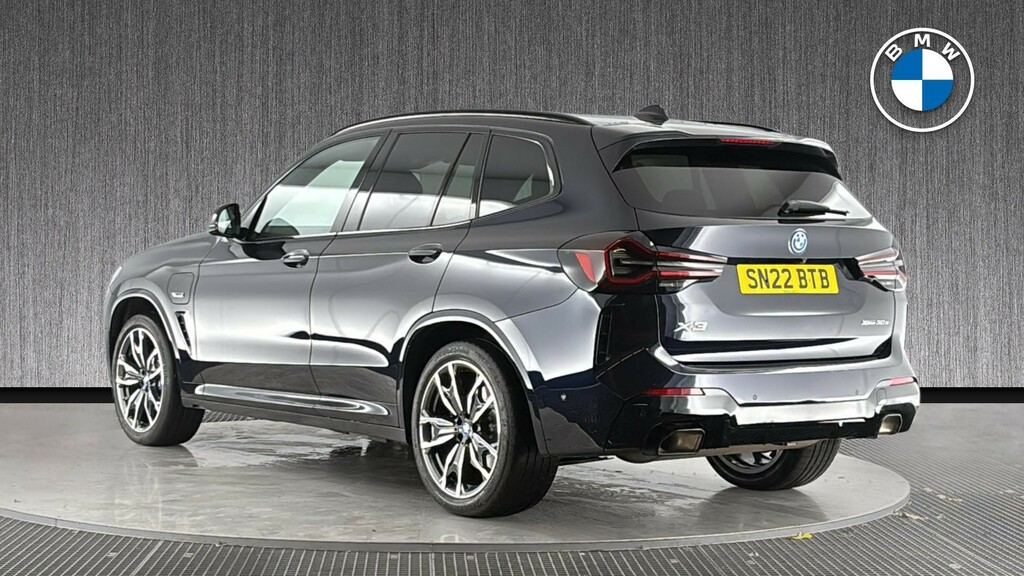BMW X3 2.0 30E 12Kwh M Sport Xdrive Euro 6 Ss Black #2