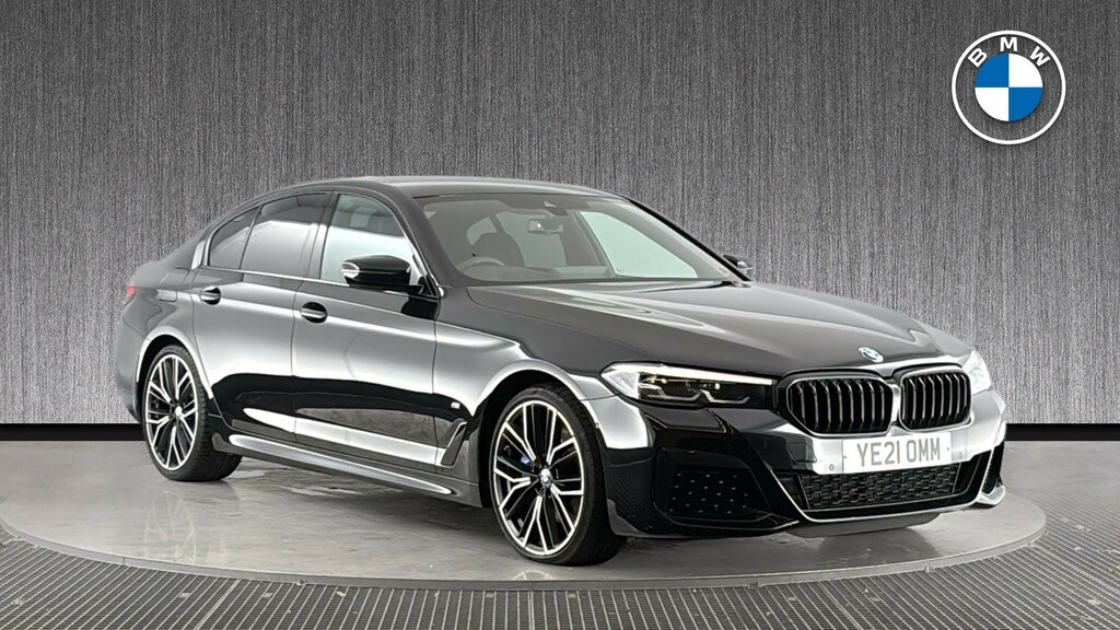 BMW 5 Series 2.0 520I Mht M Sport Steptronic Euro 6 Ss Black
