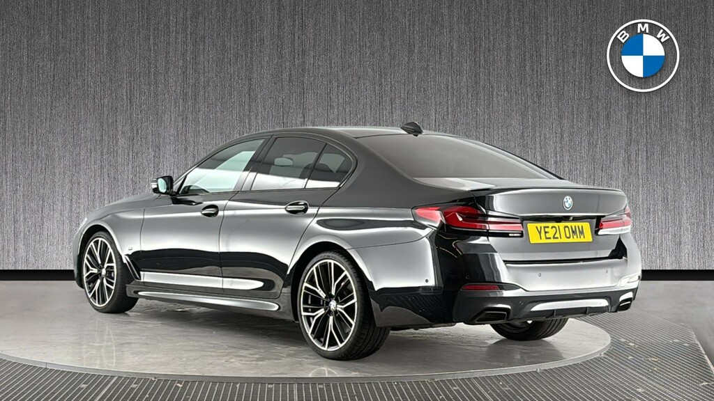 BMW 5 Series 2.0 520I Mht M Sport Steptronic Euro 6 Ss Black #2