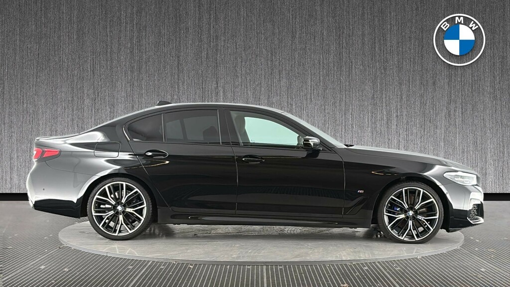 BMW 5 Series 2.0 520I Mht M Sport Steptronic Euro 6 Ss Black #3