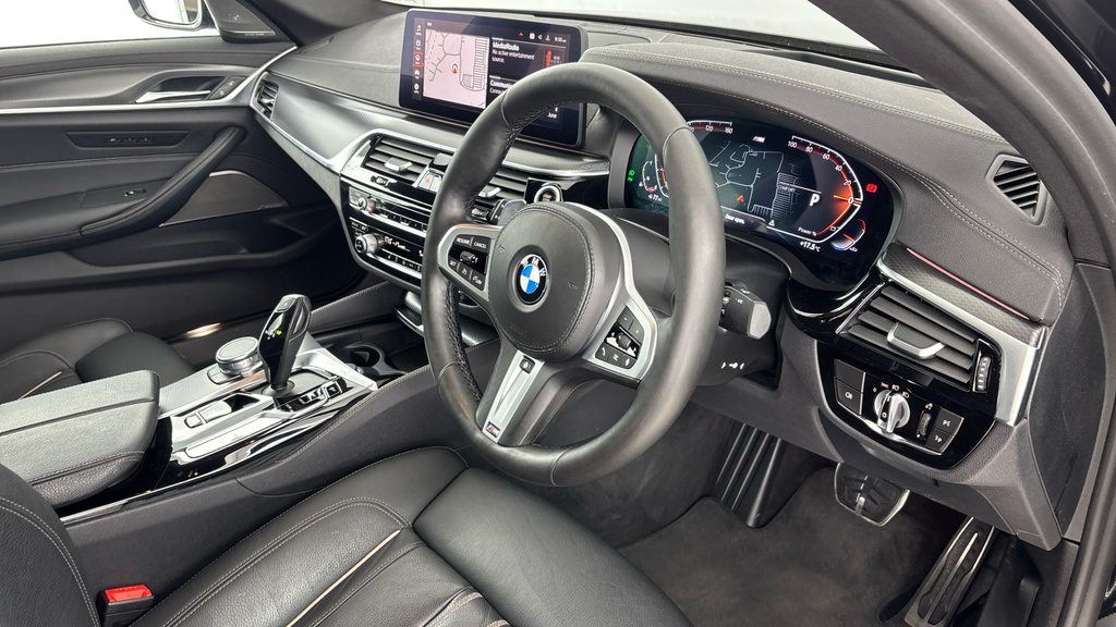 BMW 5 Series 2.0 520I Mht M Sport Steptronic Euro 6 Ss Black #6