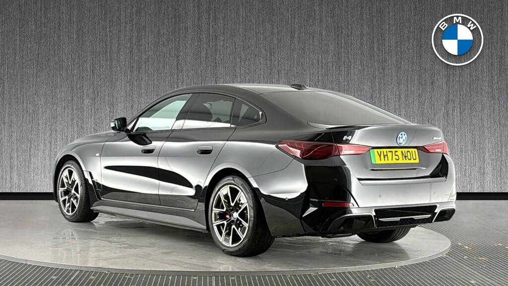 BMW i4 40 83.9Kwh M Sport Gran Coupe Edrive Black #2