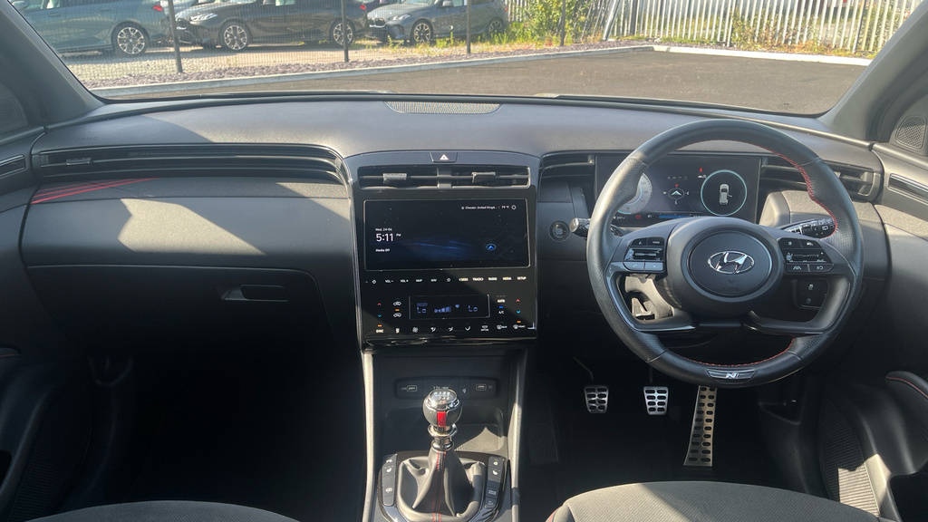 Hyundai Tucson 1.6 T-gdi N Line S Euro 6 Ss Grey #4