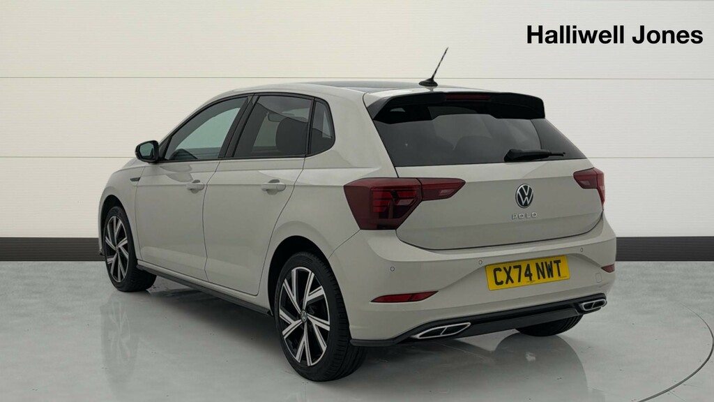 Volkswagen Polo 1.0 Tsi R-line Euro 6 Ss Grey #2