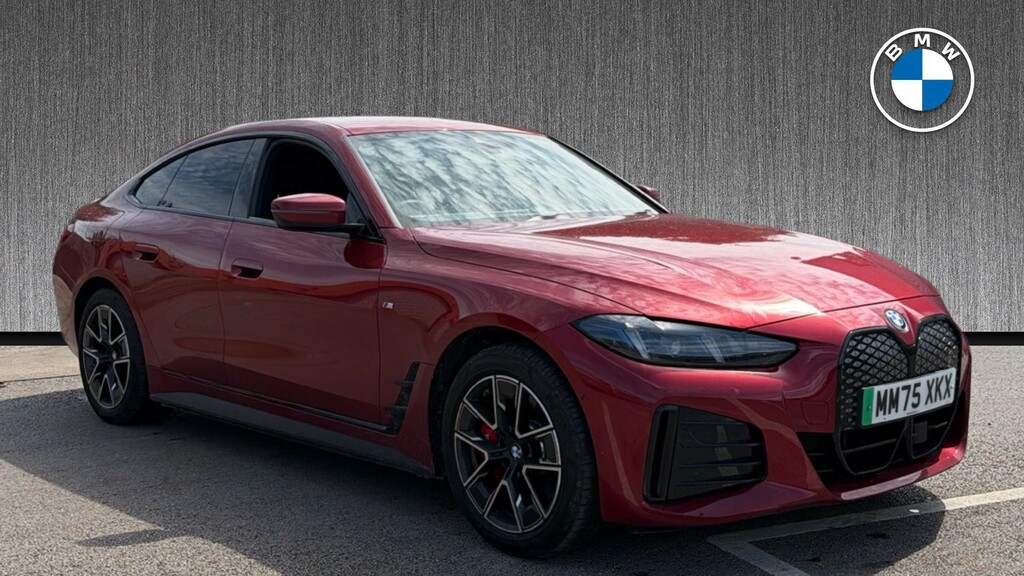 BMW i4 35 70.2Kwh M Sport Gran Coupe Edrive Red
