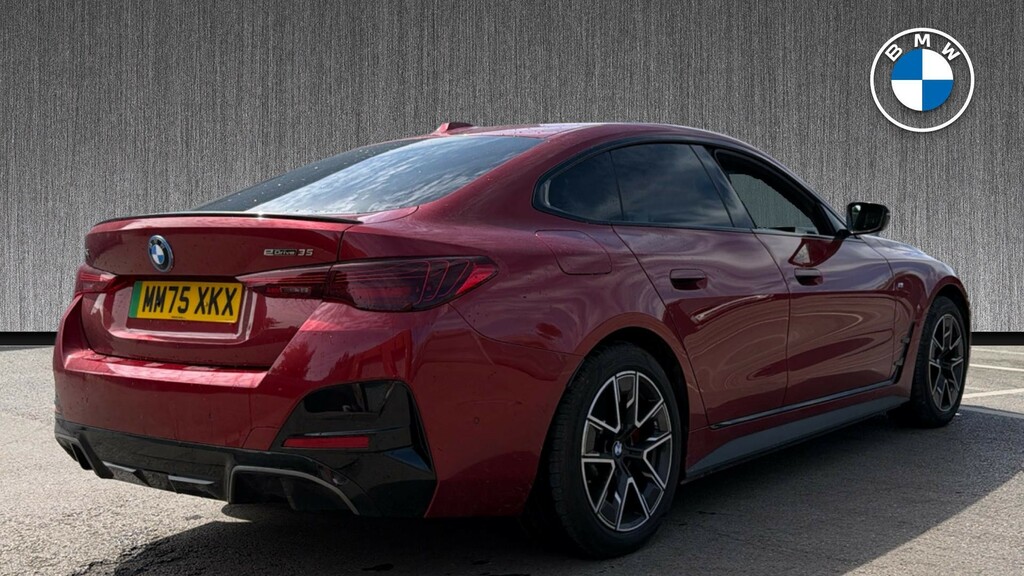 BMW i4 35 70.2Kwh M Sport Gran Coupe Edrive Red #2