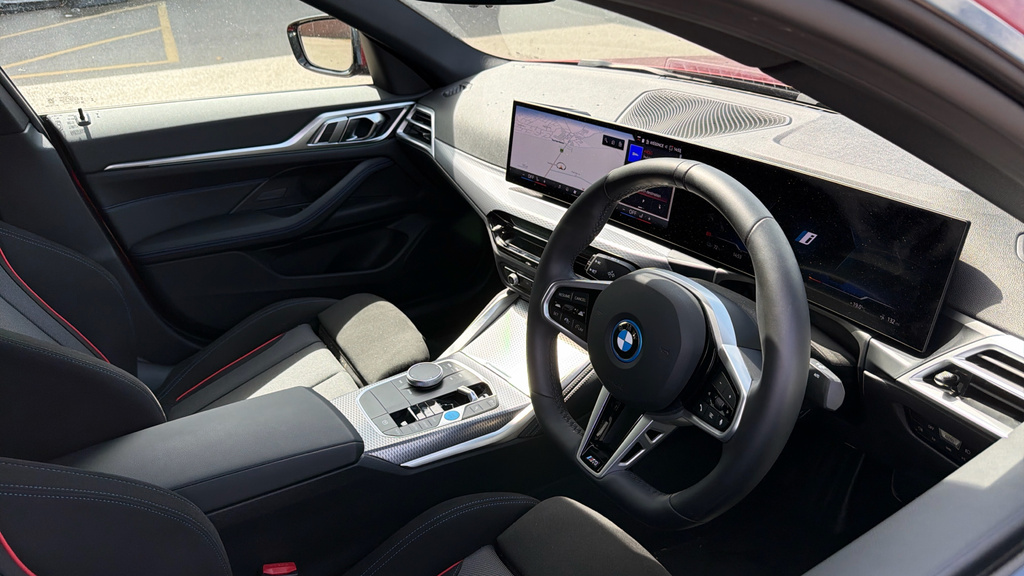 BMW i4 35 70.2Kwh M Sport Gran Coupe Edrive Red #6