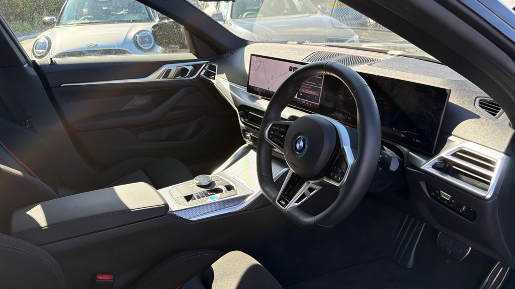 BMW i4 35 70.2Kwh M Sport Gran Coupe Edrive Black #6