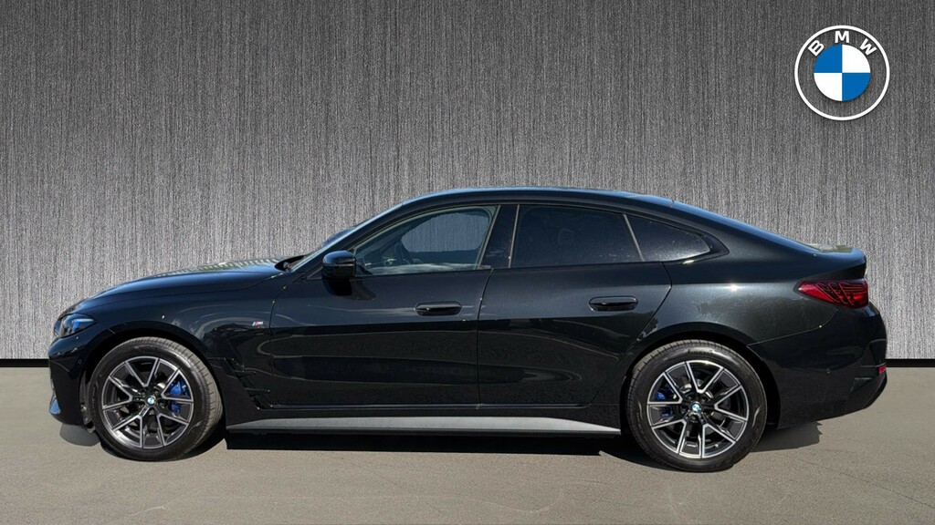 BMW i4 35 70.2Kwh M Sport Gran Coupe Edrive Black #3
