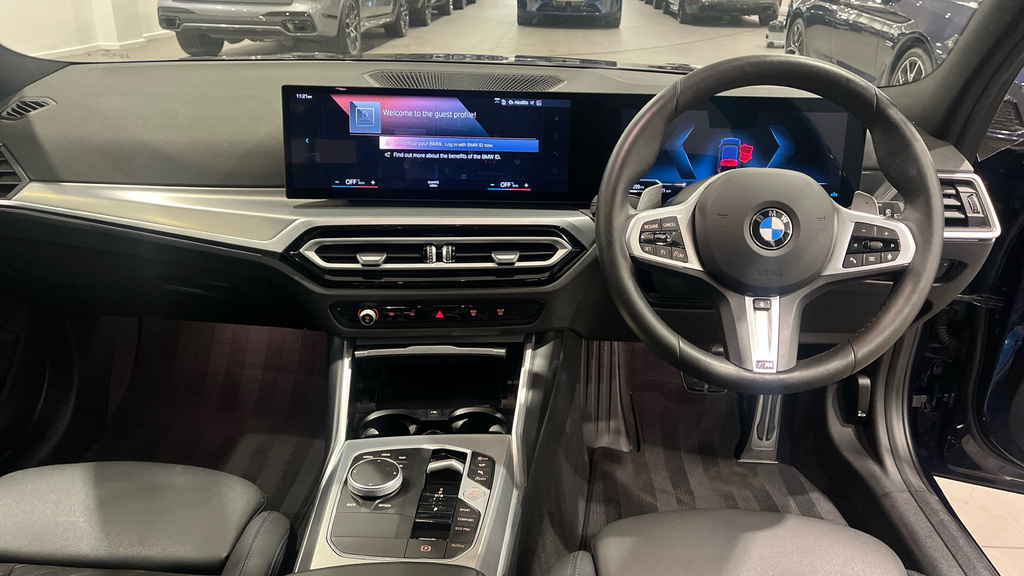 BMW 3 Series 2.0 320I M Sport Touring Euro 6 Ss Blue #4