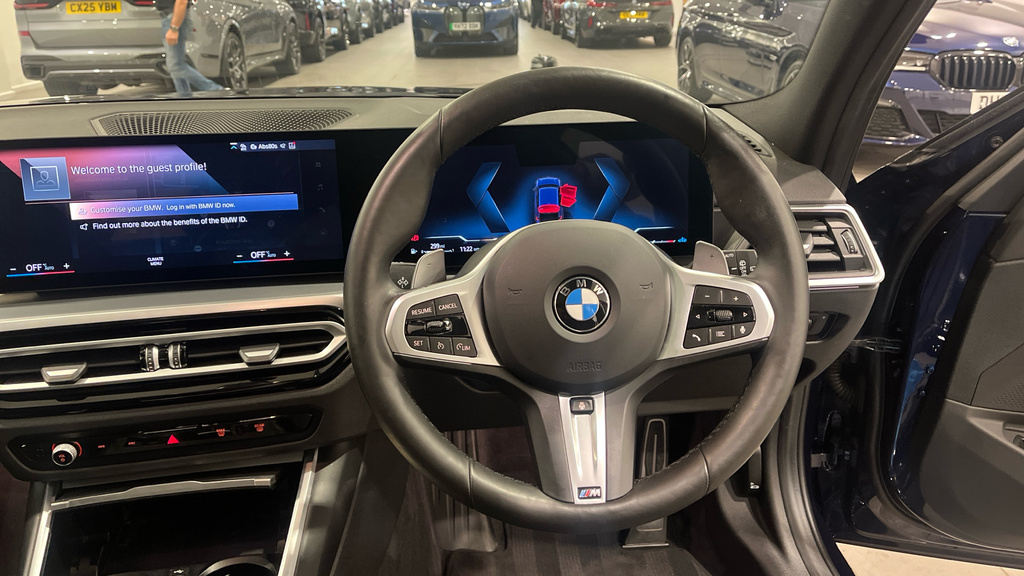 BMW 3 Series 2.0 320I M Sport Touring Euro 6 Ss Blue #5