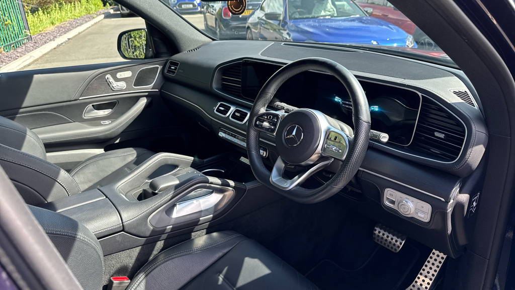 Mercedes-Benz GLE Class 2.9 Gle400d Amg Line Premium G-tronic 4Matic Eur Blue #6