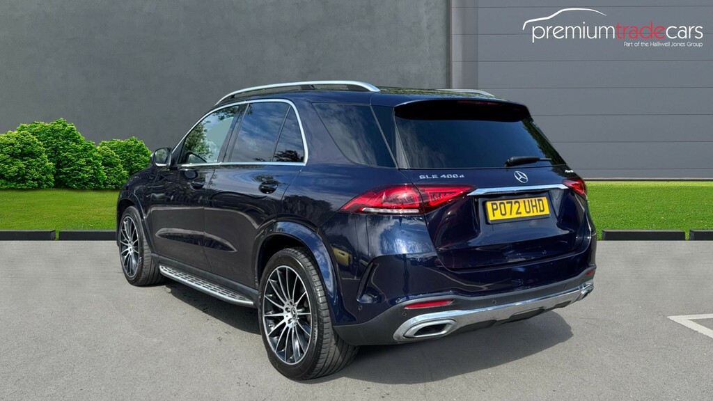 Mercedes-Benz GLE Class 2.9 Gle400d Amg Line Premium G-tronic 4Matic Eur Blue #2