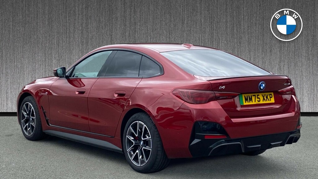 BMW i4 35 70.2Kwh M Sport Gran Coupe Edrive Red #2