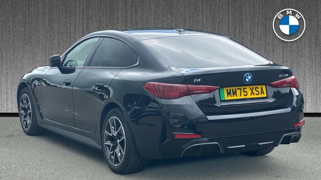 BMW i4 35 70.2Kwh M Sport Gran Coupe Edrive Black #2