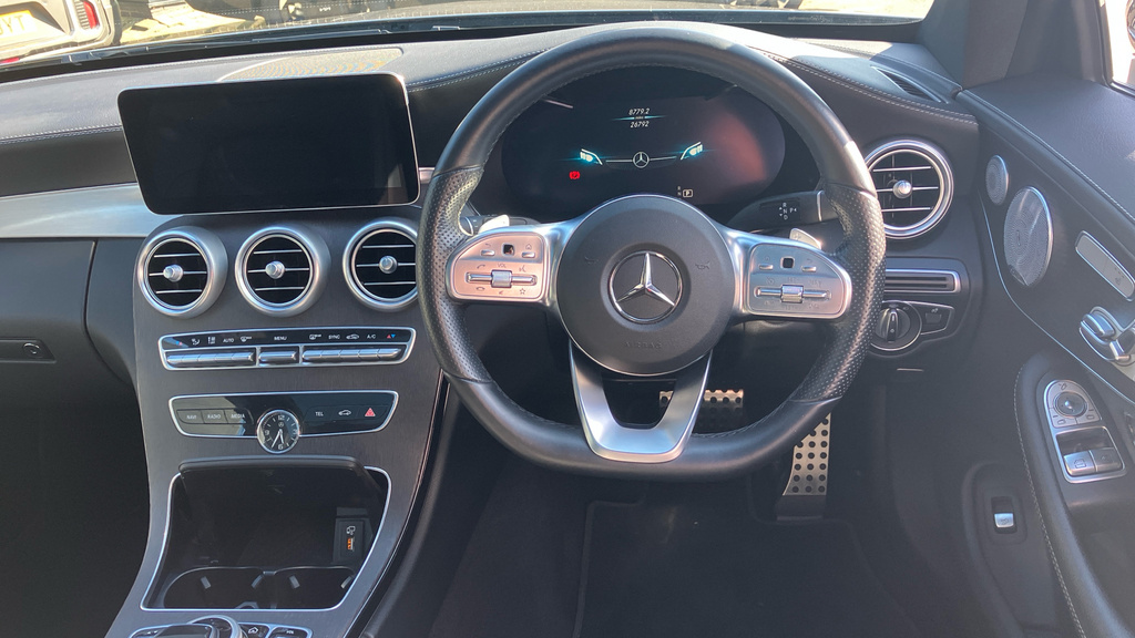 Mercedes-Benz C Class 2.0 C300h Mhev Amg Line Night Edition Premium Plu Silver #5