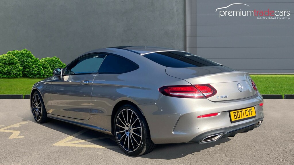 Mercedes-Benz C Class 2.0 C300h Mhev Amg Line Night Edition Premium Plu Silver #2