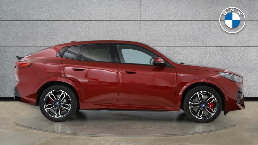 BMW iX2 20 66.5Kwh M Sport Edrive 11Kw Charger Red #3