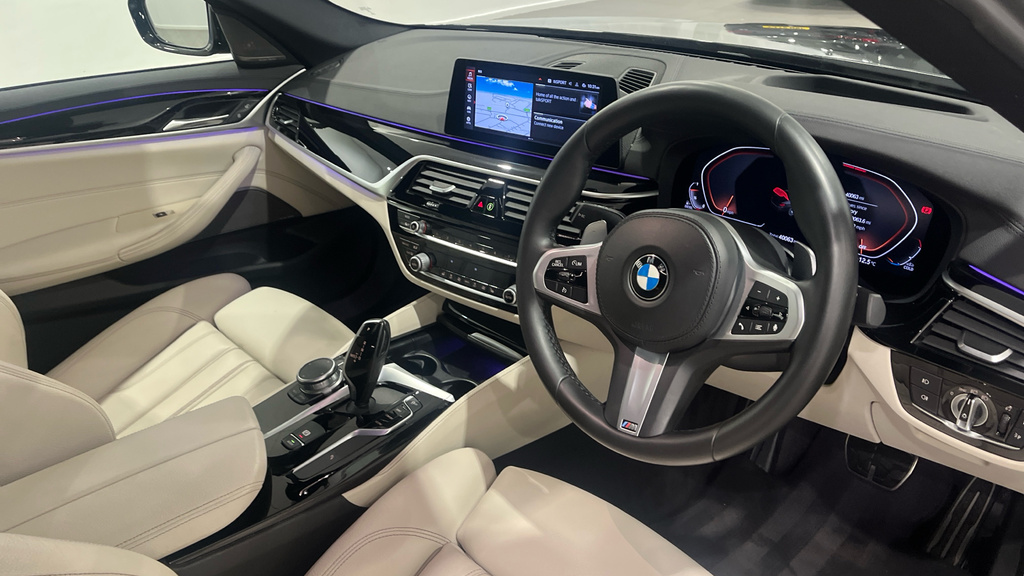 BMW 5 Series 3.0 530D M Sport Euro 6 Ss Black #6
