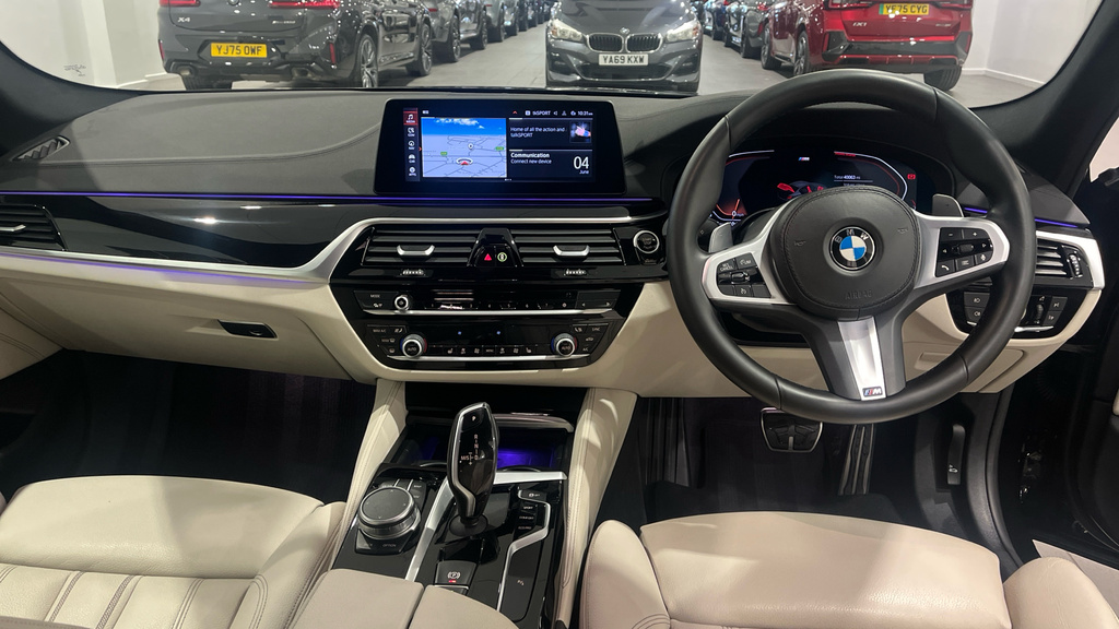 BMW 5 Series 3.0 530D M Sport Euro 6 Ss Black #4