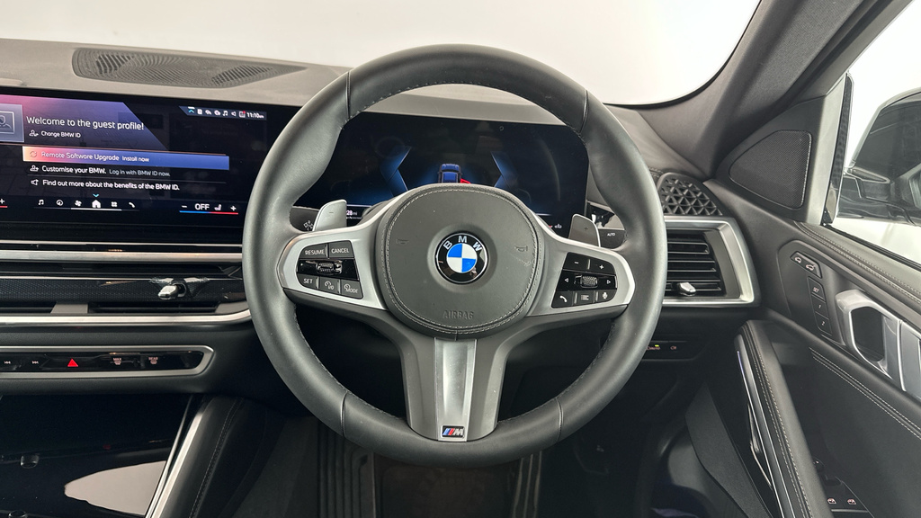 BMW X6 3.0 30D Mht M Sport Steptronic Xdrive Euro 6 Ss Black #5