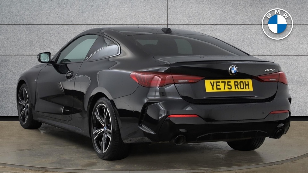BMW 4 Series 2.0 420I M Sport Euro 6 Ss Black #2