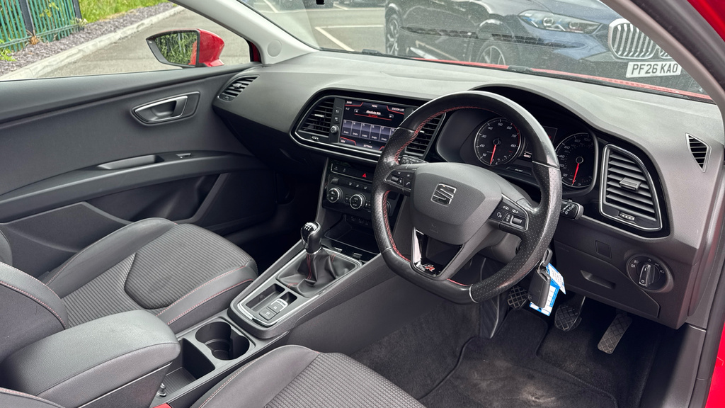 Seat Leon 1.8 Tsi Fr Technology Sport Coupe Euro 6 Ss Red #6