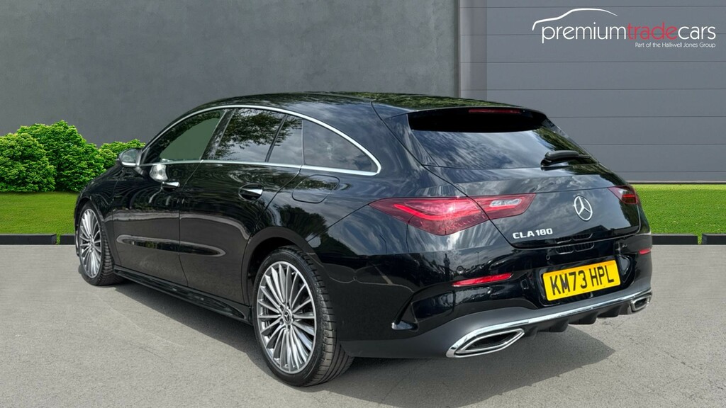 Mercedes-Benz CLA Class 1.3 Cla180h Mhev Amg Line Premium Shooting Brake Black #2