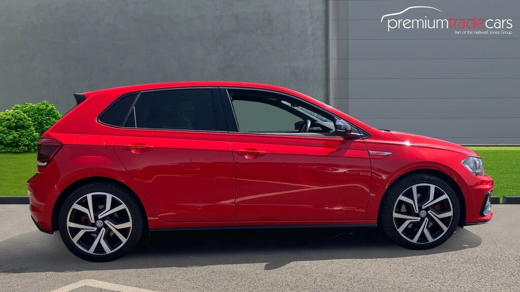 Volkswagen Polo 2.0 Tsi Gti Dsg Euro 6 Ss Red #3