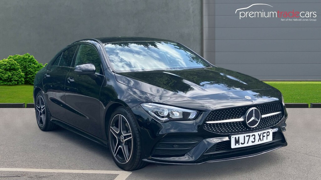 Mercedes-Benz CLA Class 2.0 Cla220d Amg Line Executive Coupe 8G-dct Euro Black